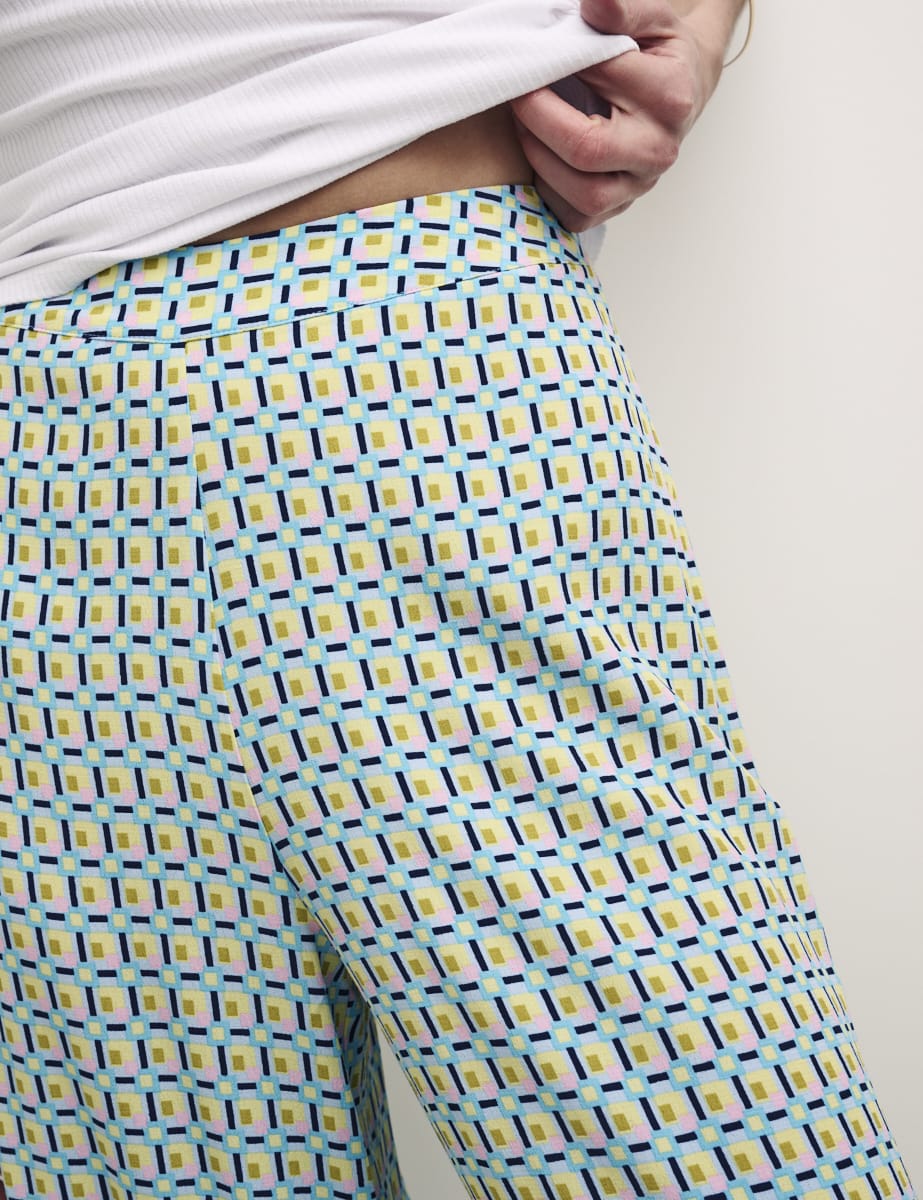 Geo Print Cora Trousers