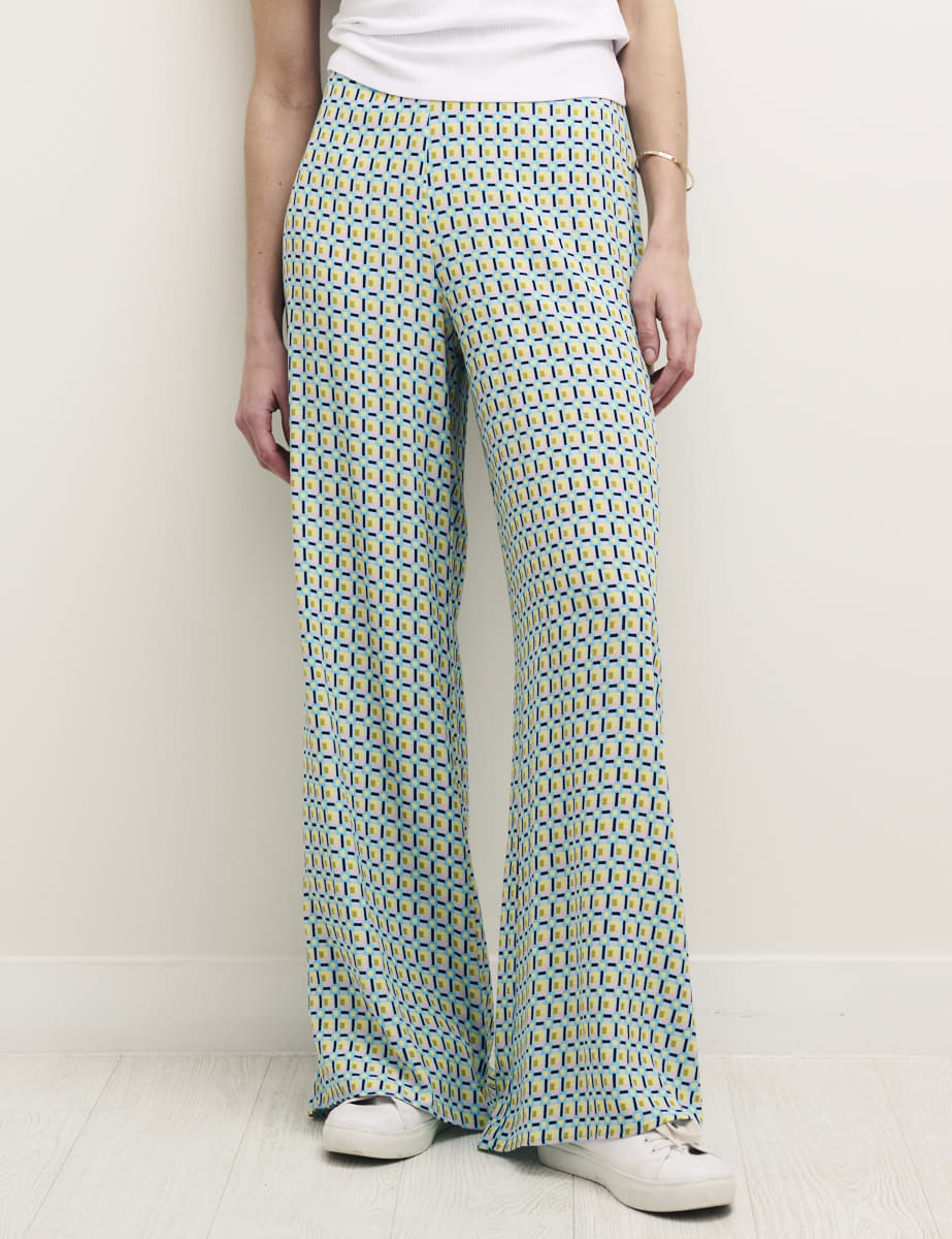 Geo Print Cora Trousers
