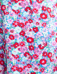 Pink and Blue Floral Flint Shorts