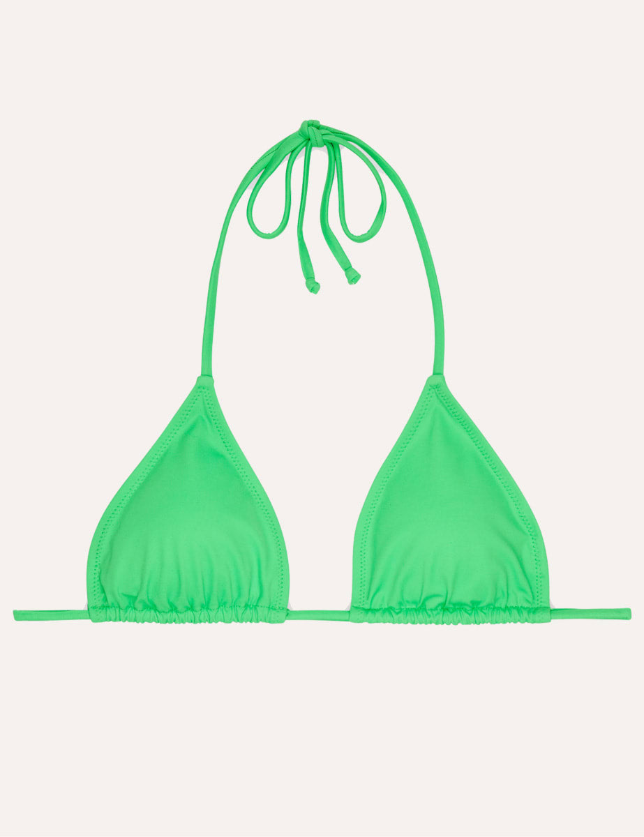 Green Georgina Bikini Top