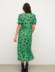 Lilian Floral Felicia Midi Dress