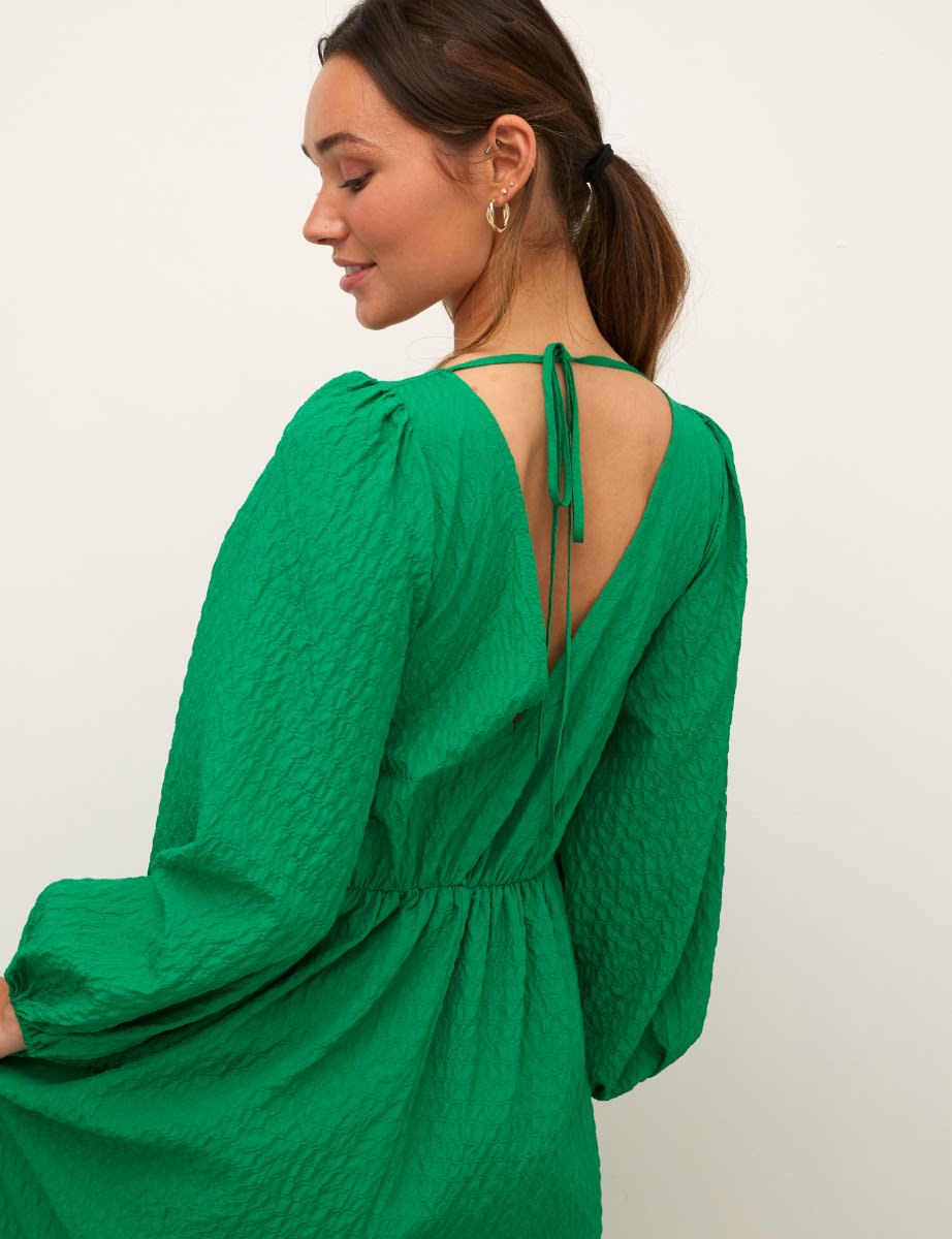 Green Ammie Midi Dress