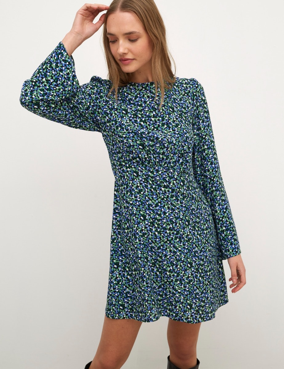 Flo Non Print Mikhalia Mini Dress