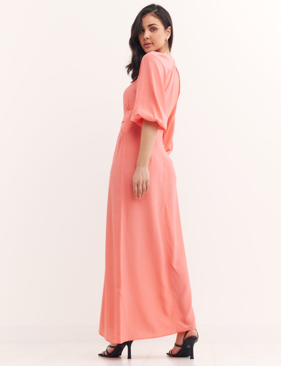 Pink Lolita Midi Dress