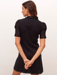 Black Delilah Mini Shirt Dress