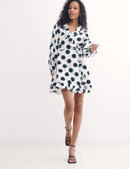 White Spot Jolene Mini Dress