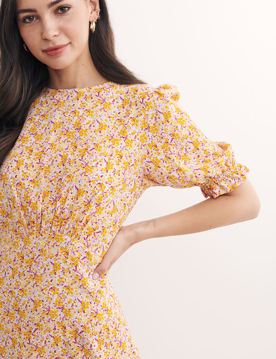 Davinia Ditsy Serena Mini Dress