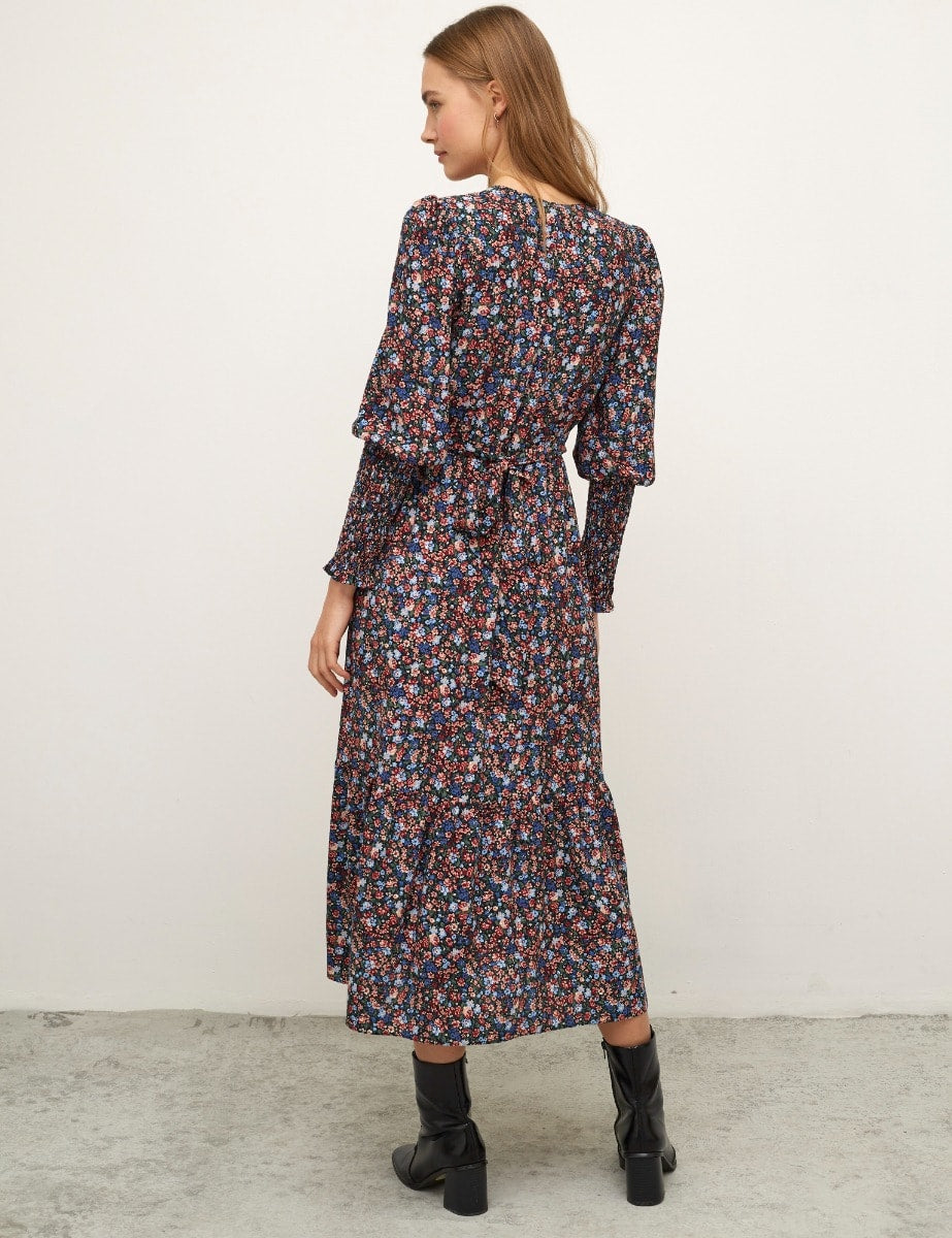 Floral Cara Midi Dress