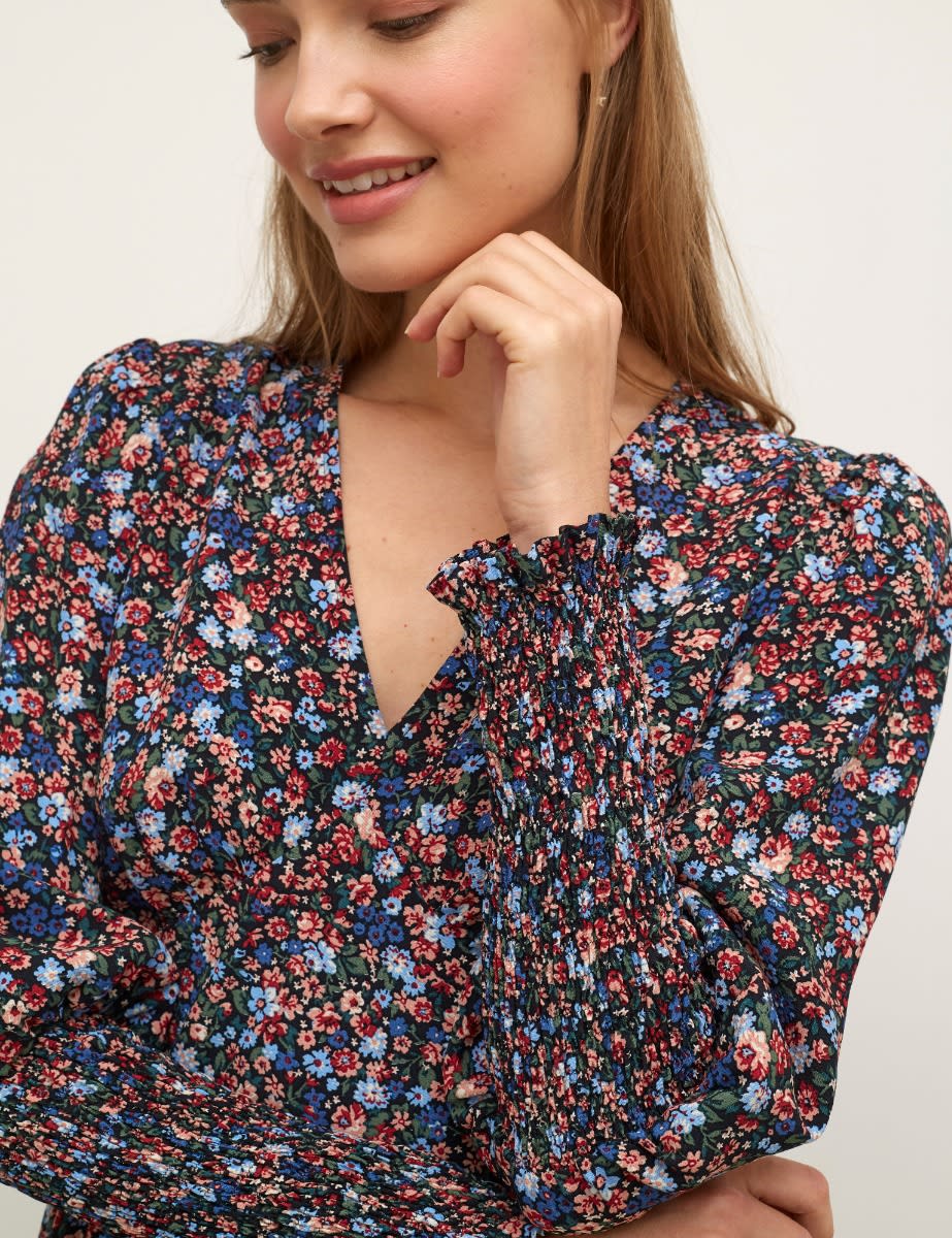 Floral Cara Midi Dress