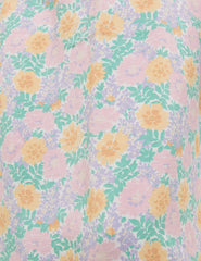 Multi Ditsy Floral Madeline Midi Dress