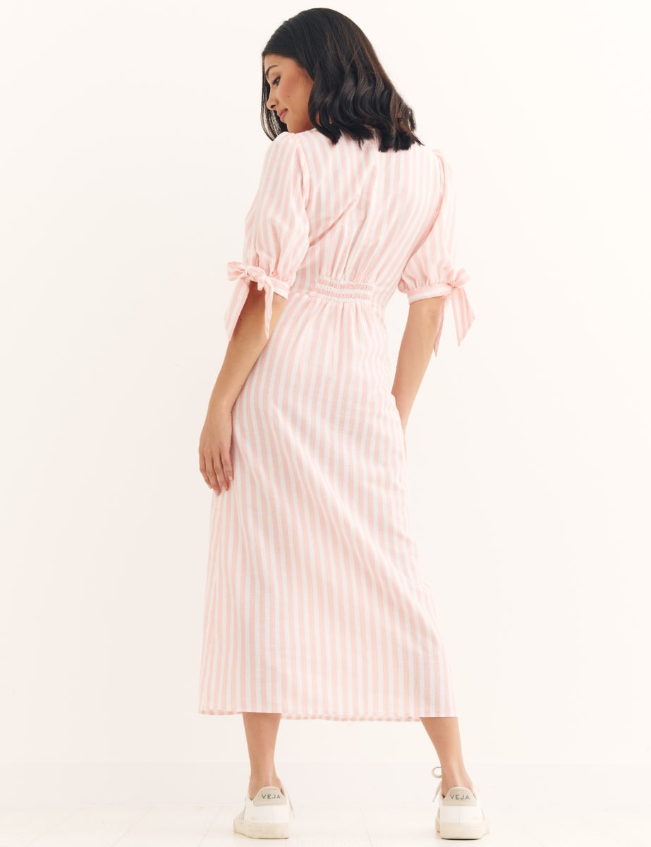 Pink Esme Midi Dress