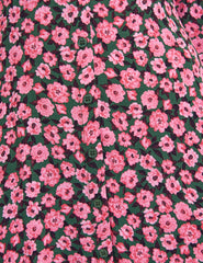 Pink Heather Mini Rose L/S Daisy Midi Dress