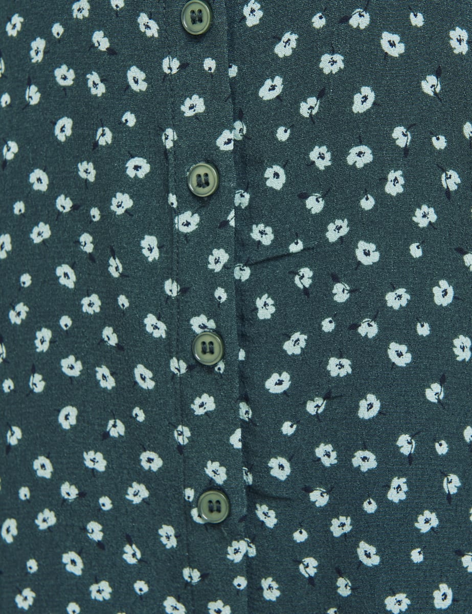 Gilly Green L/S Mini Daisy Dress