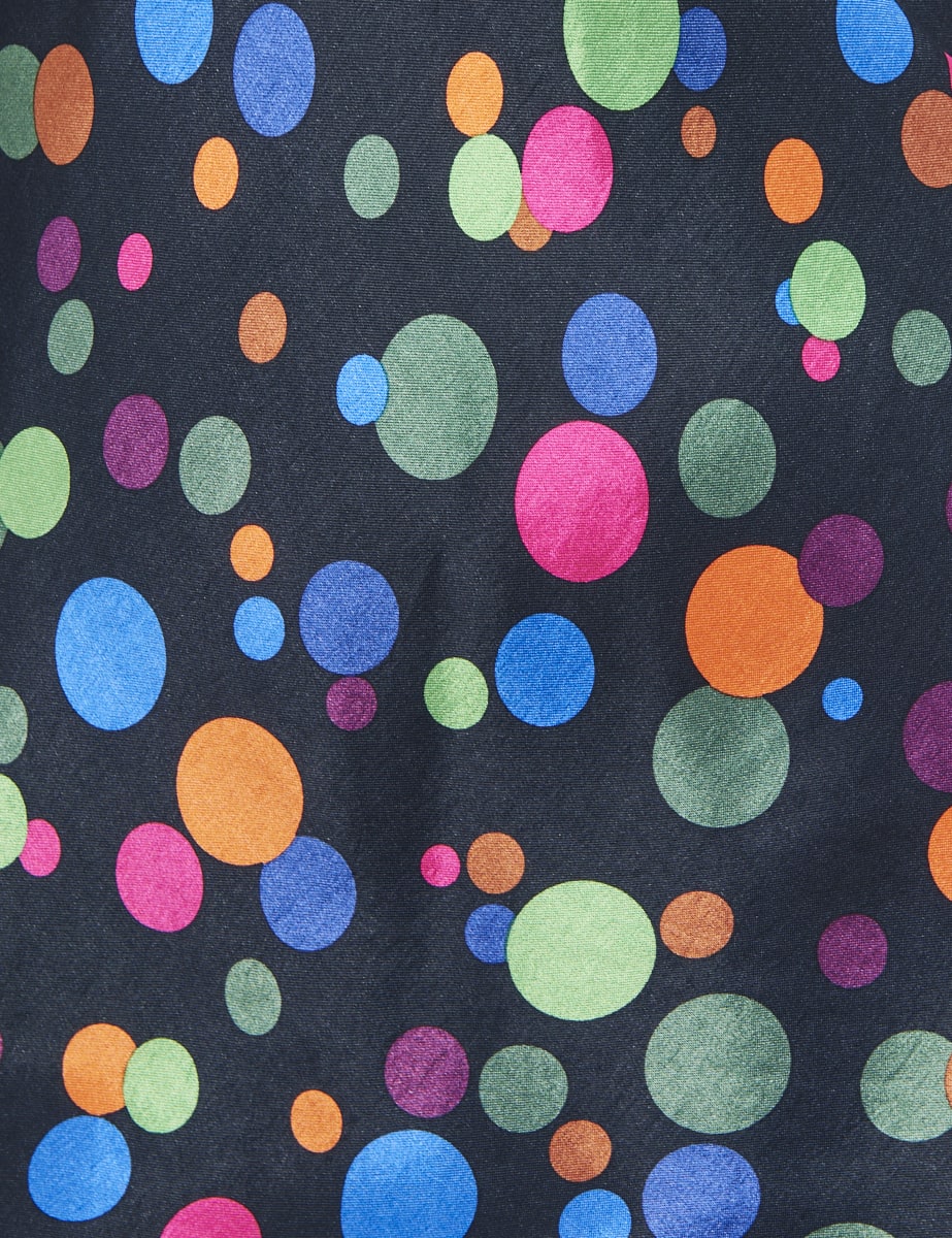 Multi Disco Spot Sierra Mini Dress