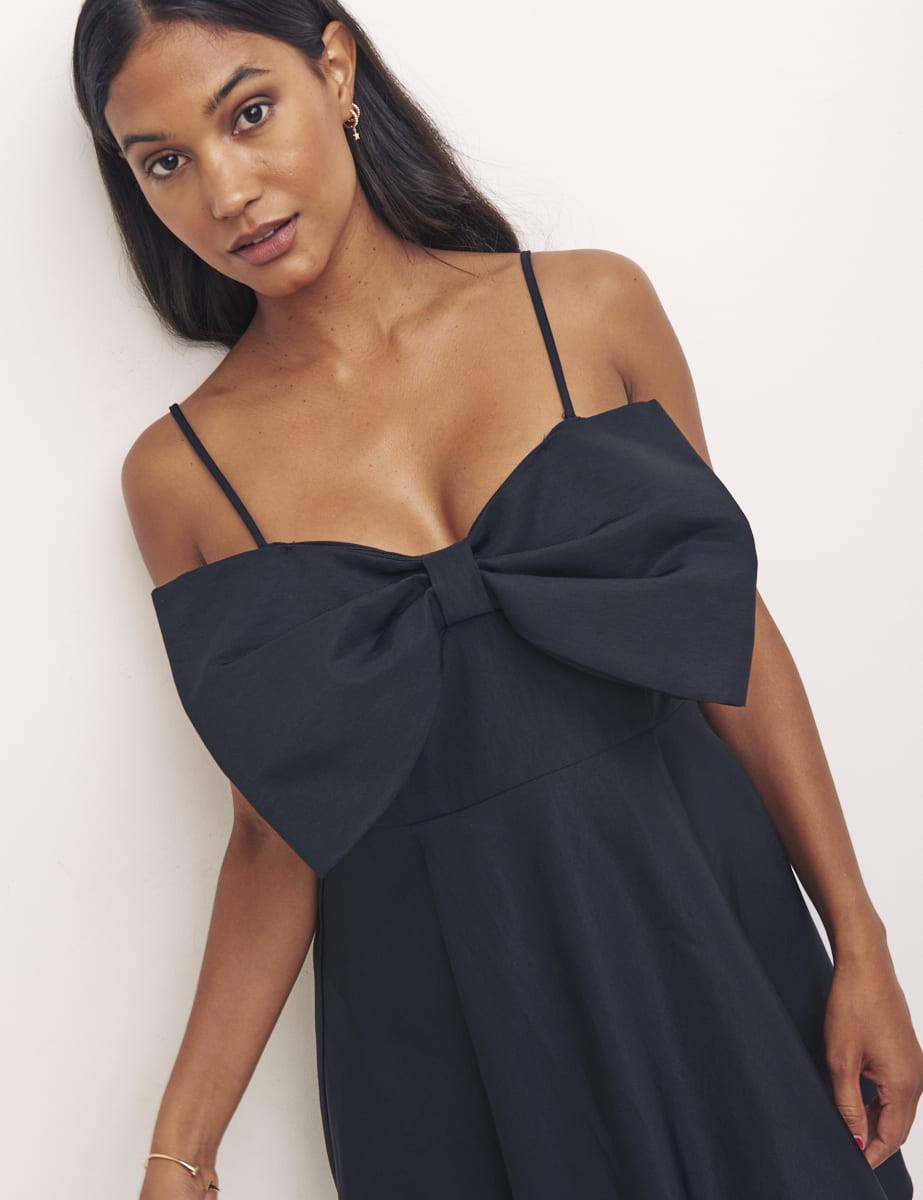 Black Valerie Mini Dress