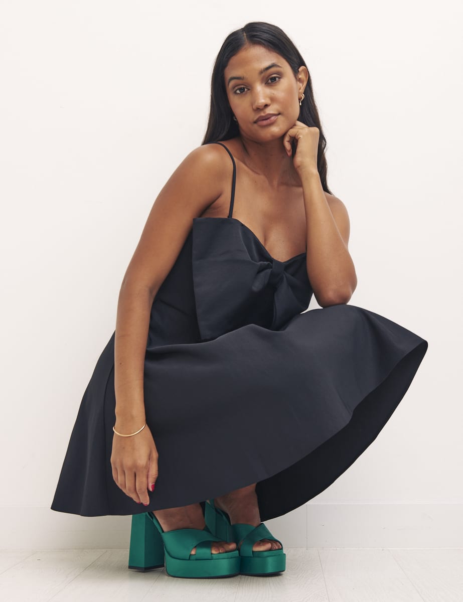 Black Valerie Mini Dress