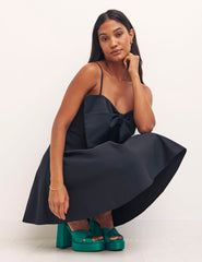 Black Valerie Mini Dress