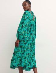 Freya Floral Green Ammie Midi Dress