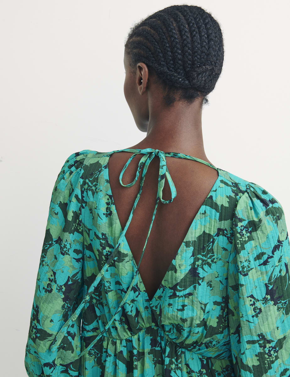 Freya Floral Green Ammie Midi Dress