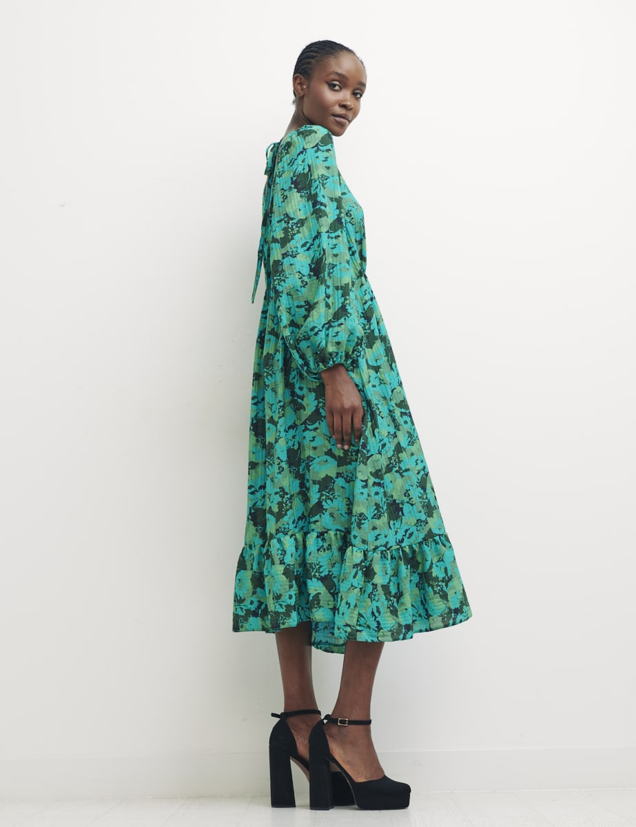 Freya Floral Green Ammie Midi Dress