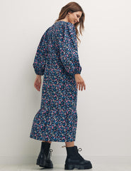 Multi Francesca Floral Nora Midi Dress
