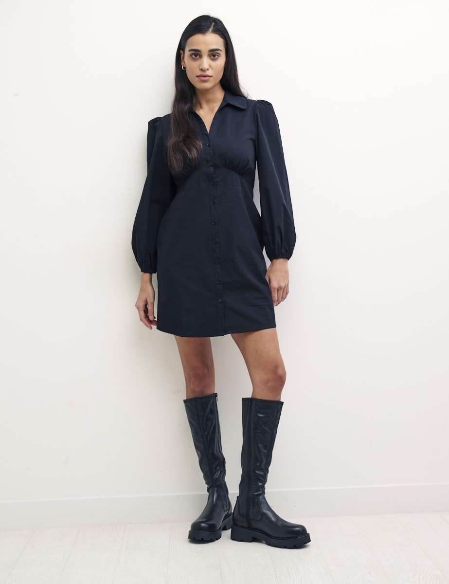 Black Marley Mini Dress