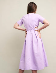 Lilac Alicia Midi Dress