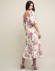 Floral Darcie Midi Dress