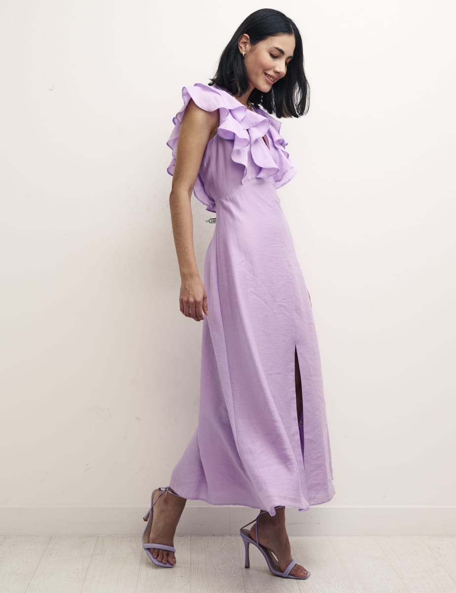 Lilac Coco Midi Dress