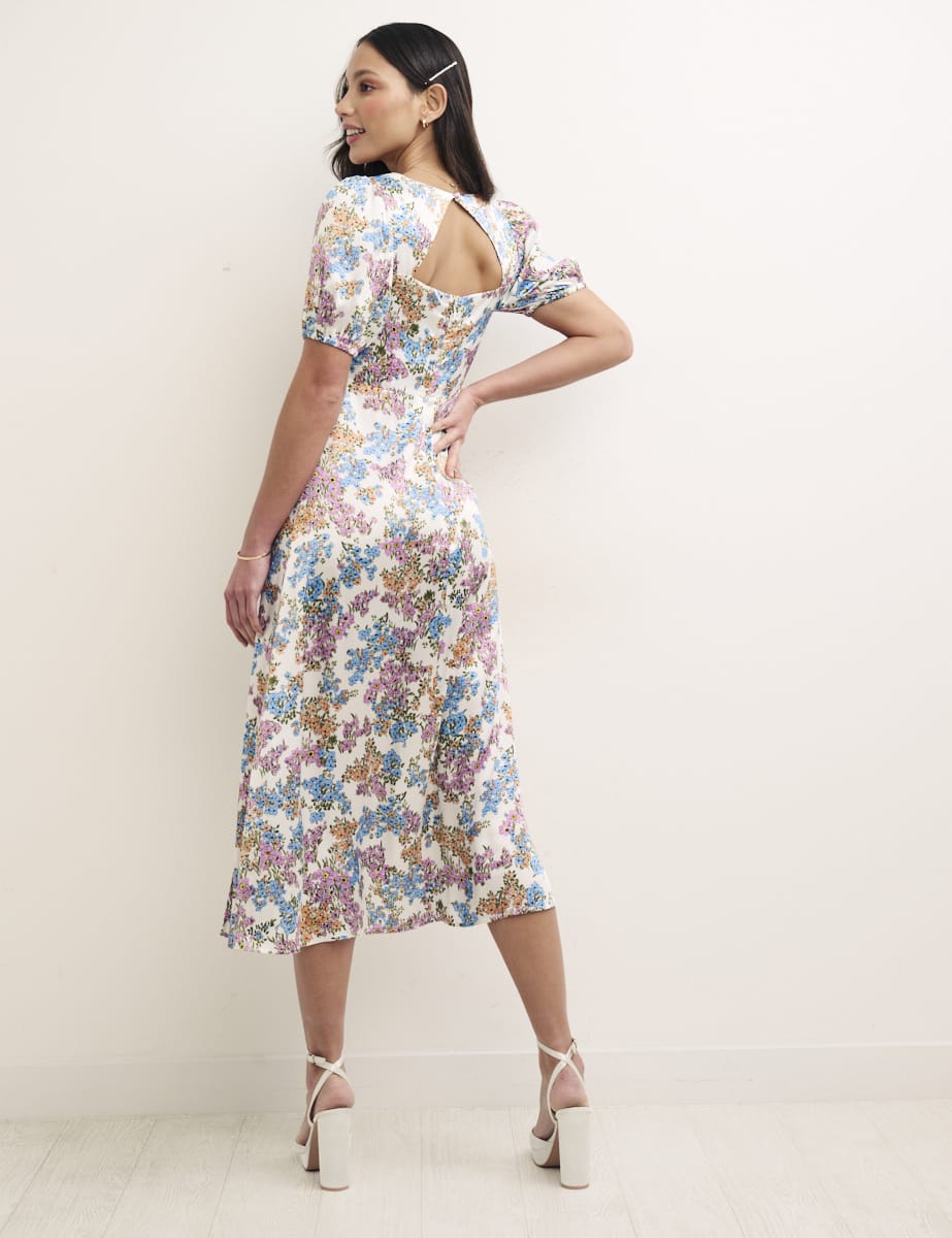 Floral Bridesmaids Jude Midaxi Dress
