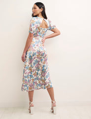 Floral Bridesmaids Jude Midaxi Dress