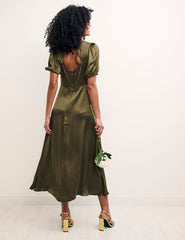 Green Bridesmaids Jude Midaxi Dress