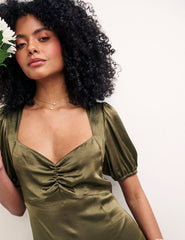 Green Bridesmaids Jude Midaxi Dress