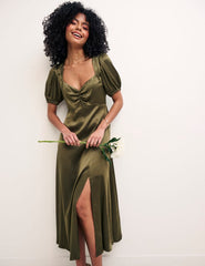 Green Bridesmaids Jude Midaxi Dress