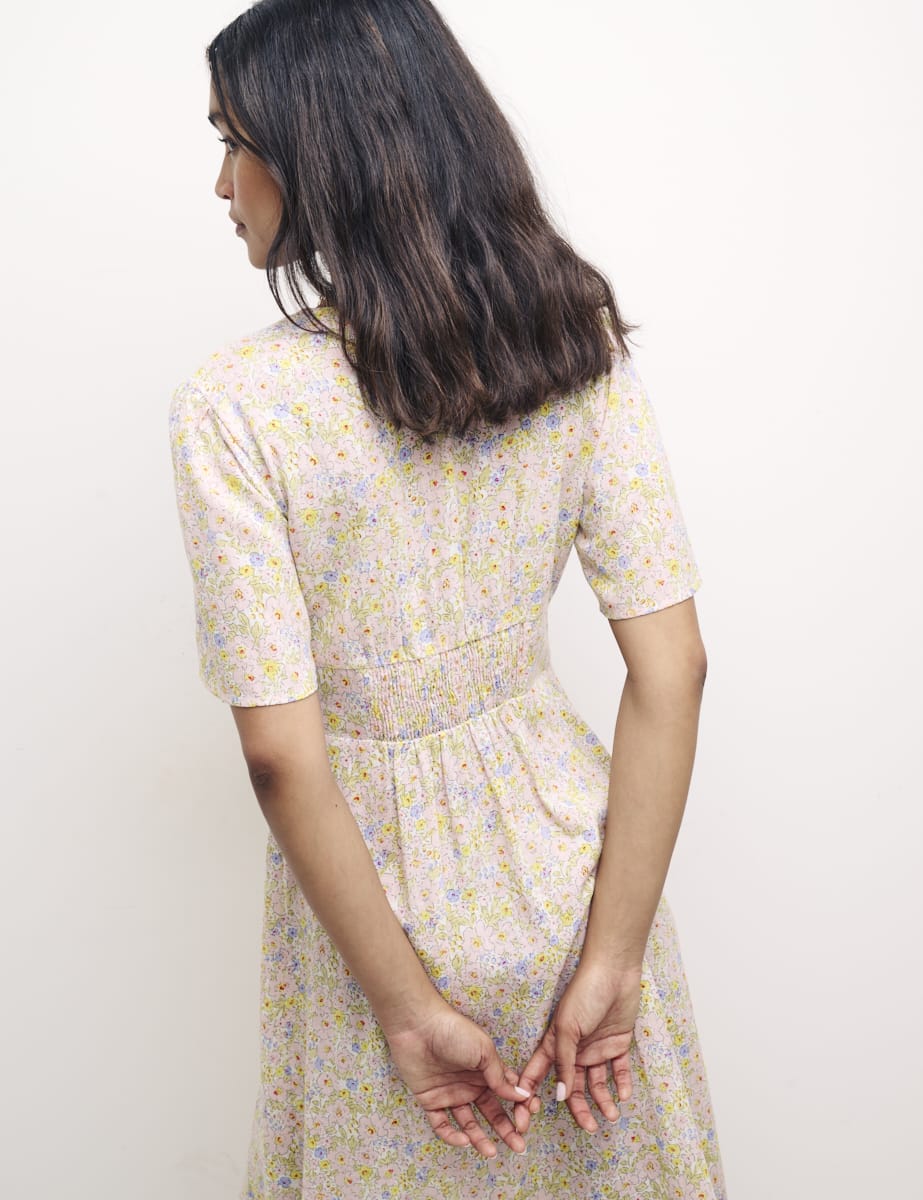 Ditsy Floral Alexa Midi Dress