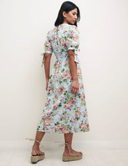 Floral Esme Broderie Midi Dress