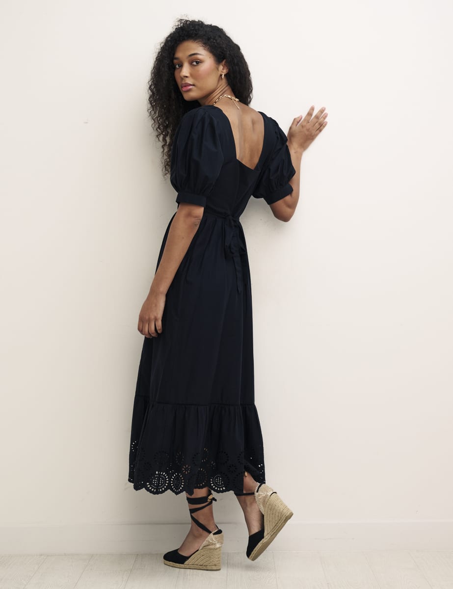 Black Isla Midaxi Dress
