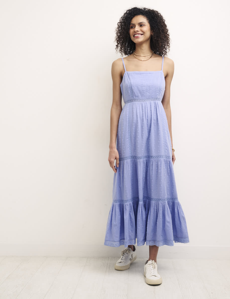 Blue Sylvia Midaxi Dress