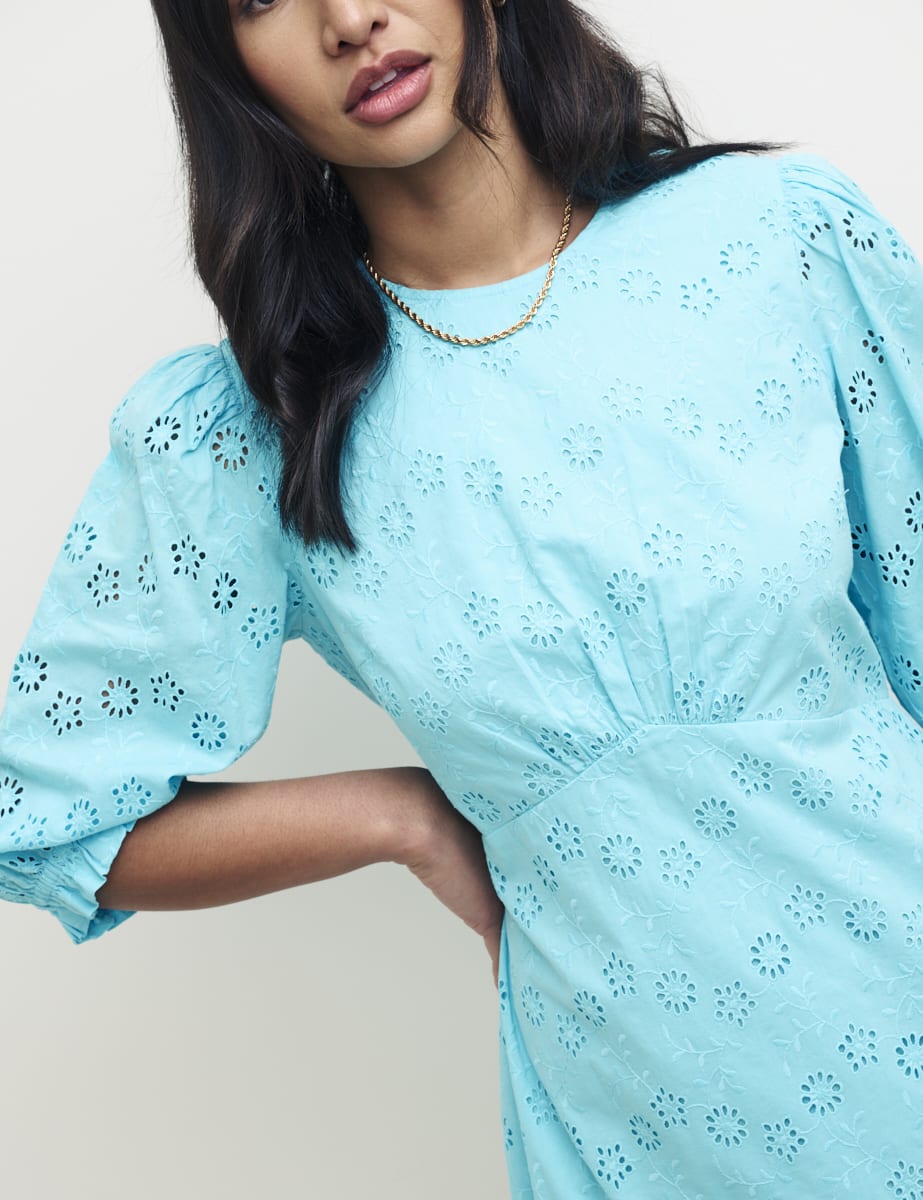 Blue Serena Mini Dress