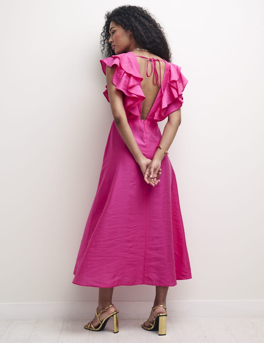 Pink Coco Midaxi Dress