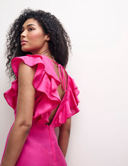 Pink Coco Midaxi Dress