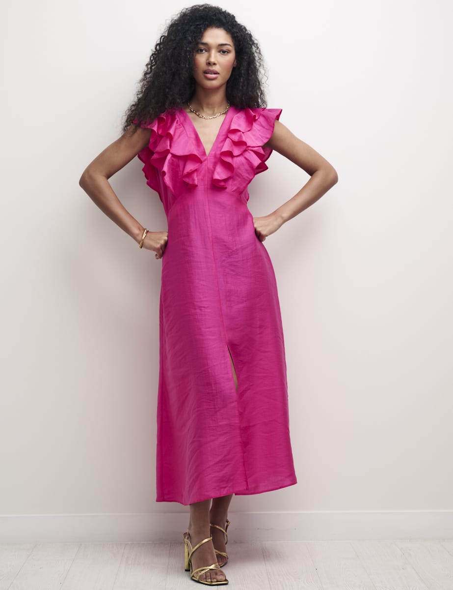 Pink Coco Midaxi Dress