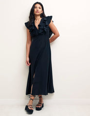 Black Coco Midaxi Dress
