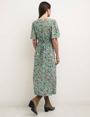 Vintage Green Dee Dee Midi Dress