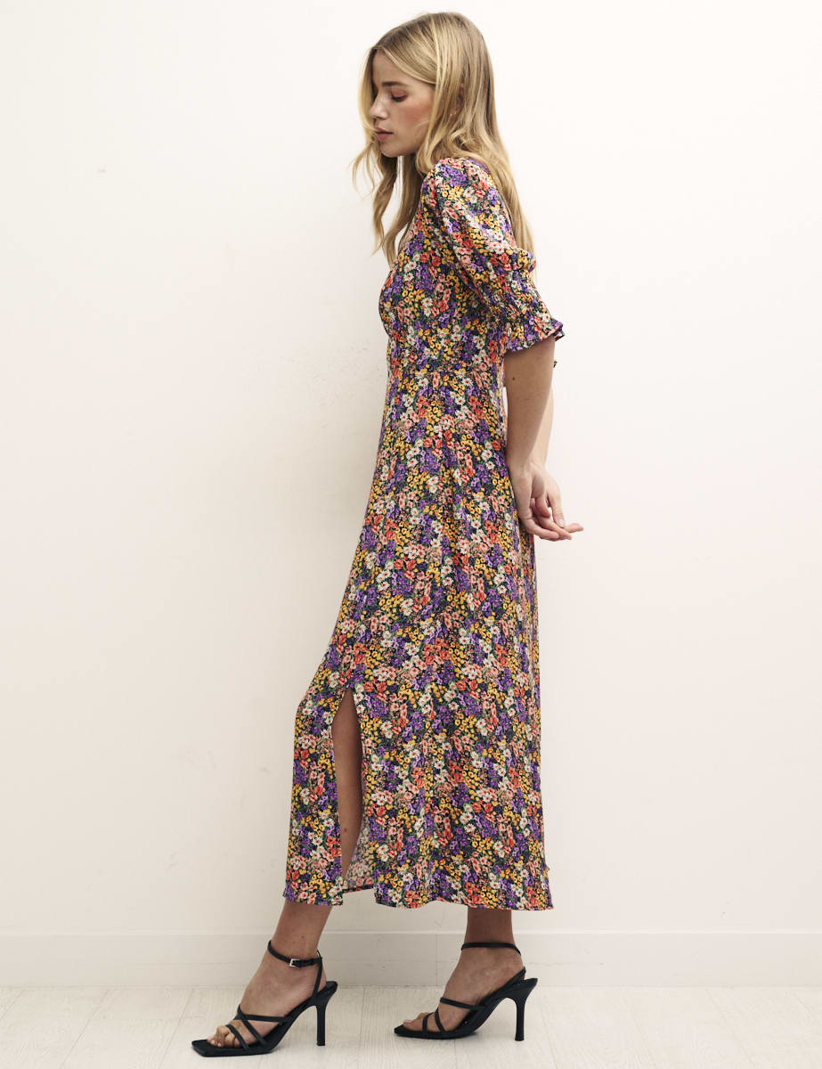 Fearne Cotton Floral Luna Midi Dress