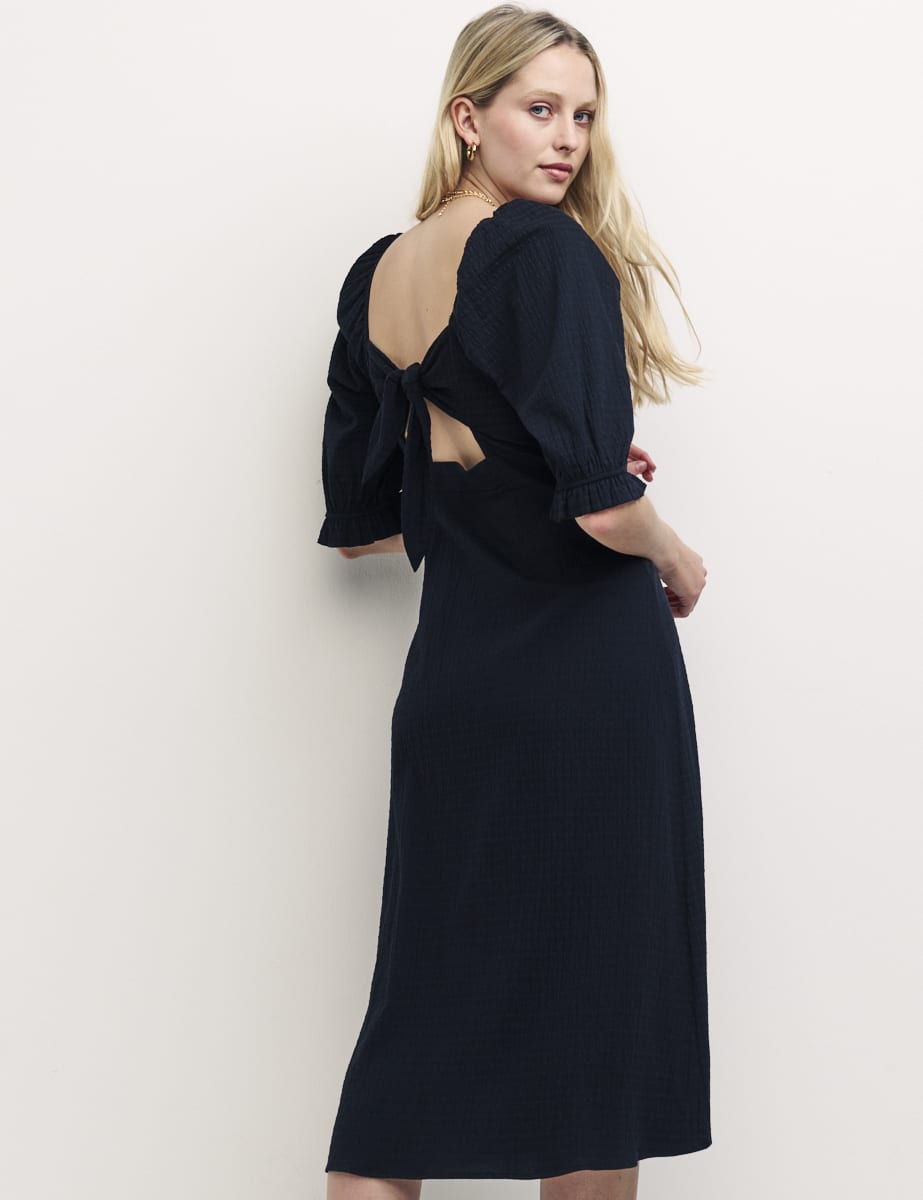Black Dawn Midi Dress