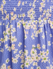 PEtite Blue Daisy Kylie Midi Dress