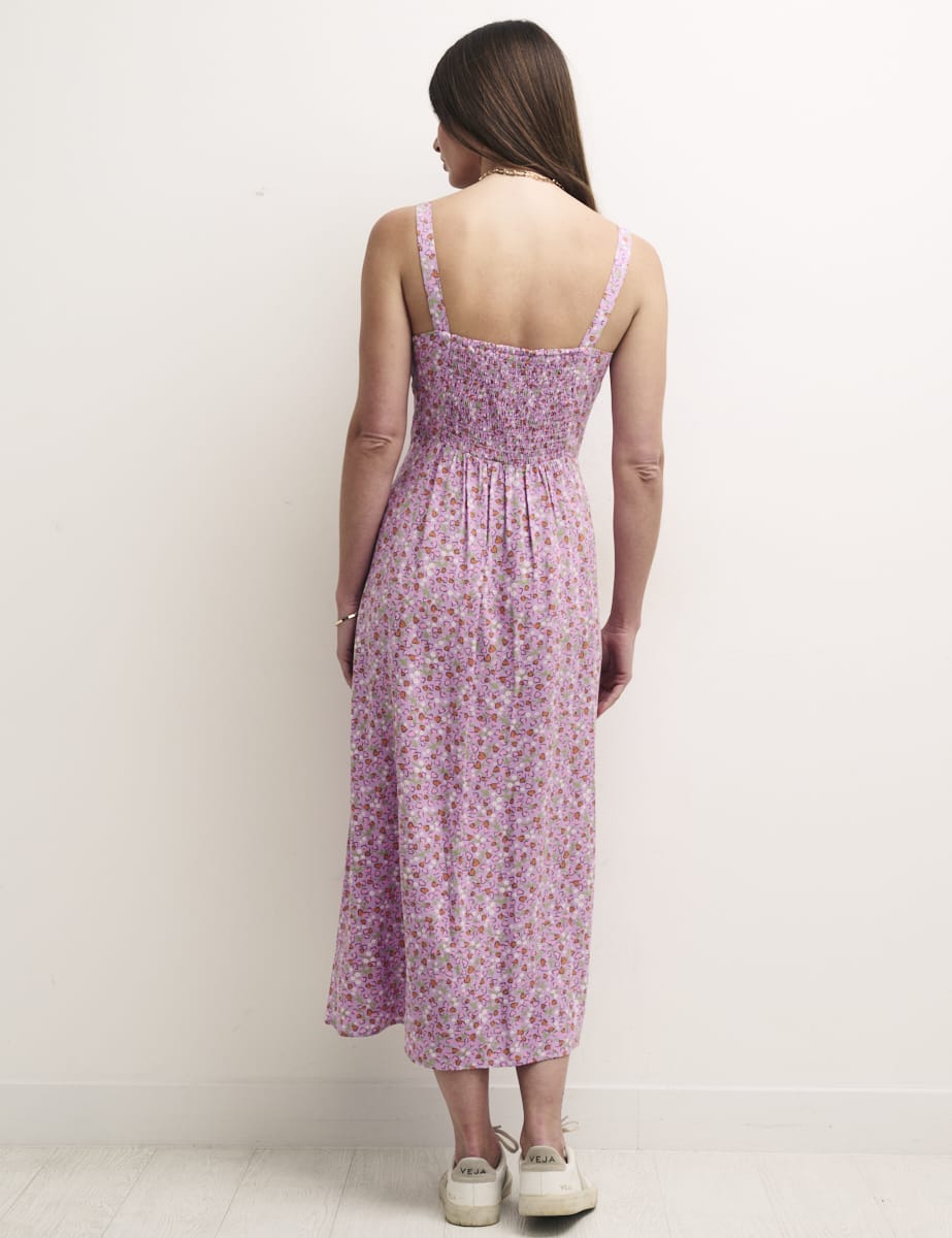 Lucia Floral Midi Dress