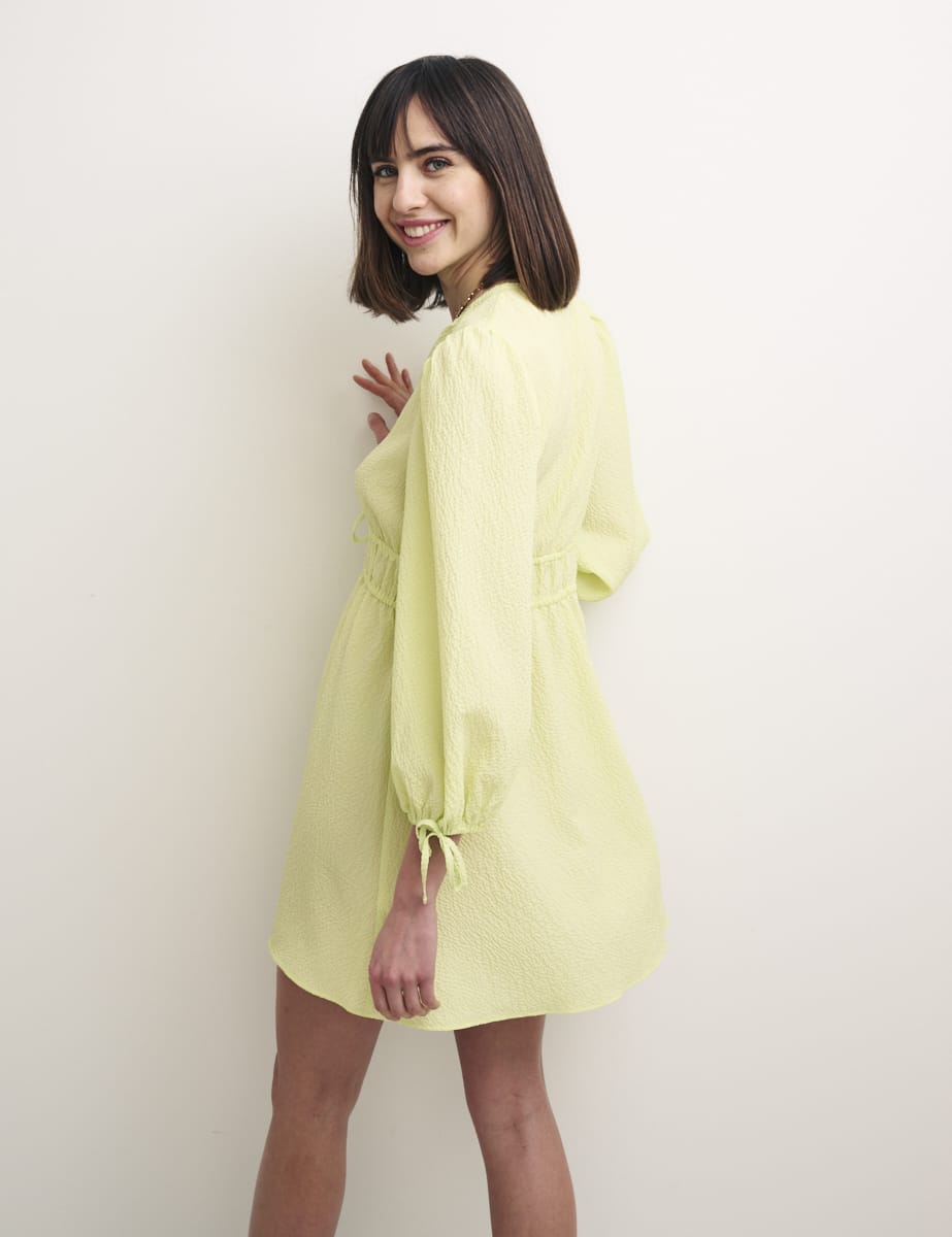 Neon Green Margot Mini Dress