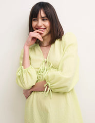 Neon Green Margot Mini Dress